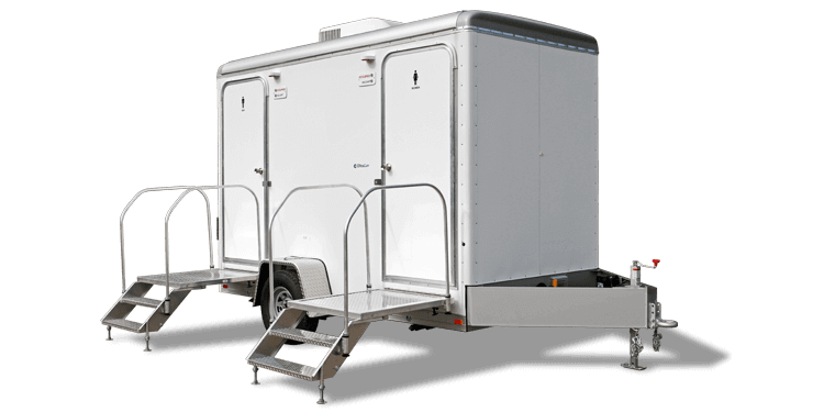 Luxury Restroom Trailer Rentals Dubuque IA